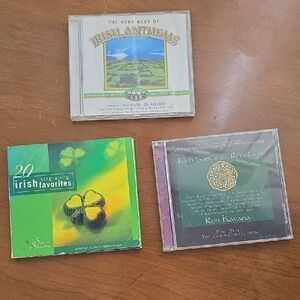 Vintage Irish Music CDs - Set of 3 - EUC
